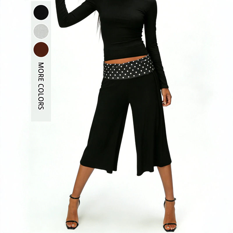 Amazon European and American cross-border summer vacation loose-fitting fashion trendy women's casual cropped pants Amazon European and American cross-border summer vacation loose-fitting fashion trendy women's casual cropped pants