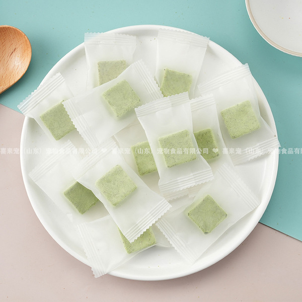 Catnip small square brick freeze-dried raw bone meat biscuits…