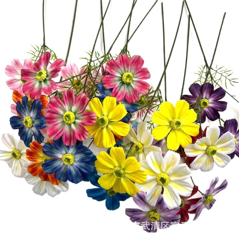 Gesang simulated flowers 3 heads Gesang flowers 3D printed flowers…