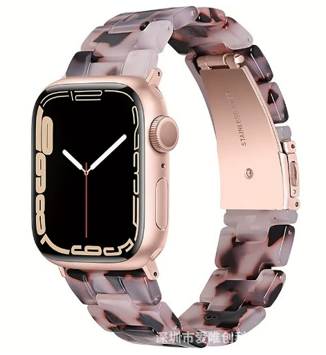 [Совместимый с Apple Watch7/7s/8/9 смола браслет смола跨境 экологичный iwatch браслет]
