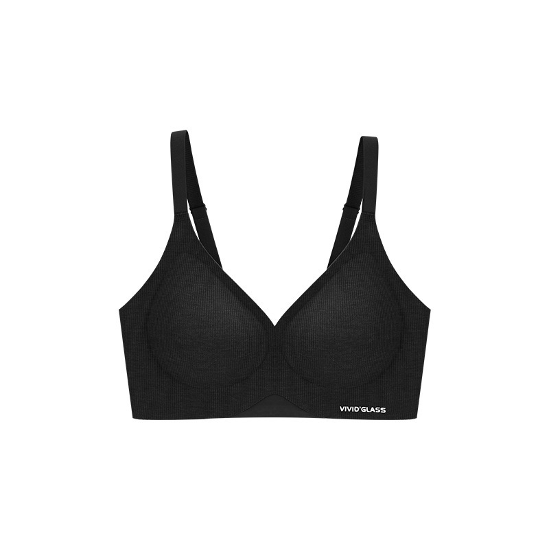 3863 calentamiento # ropa interior aceite de camellia calentamiento sostén 7A algodón de hilo antibacteriano soporte suave copa fija sostén