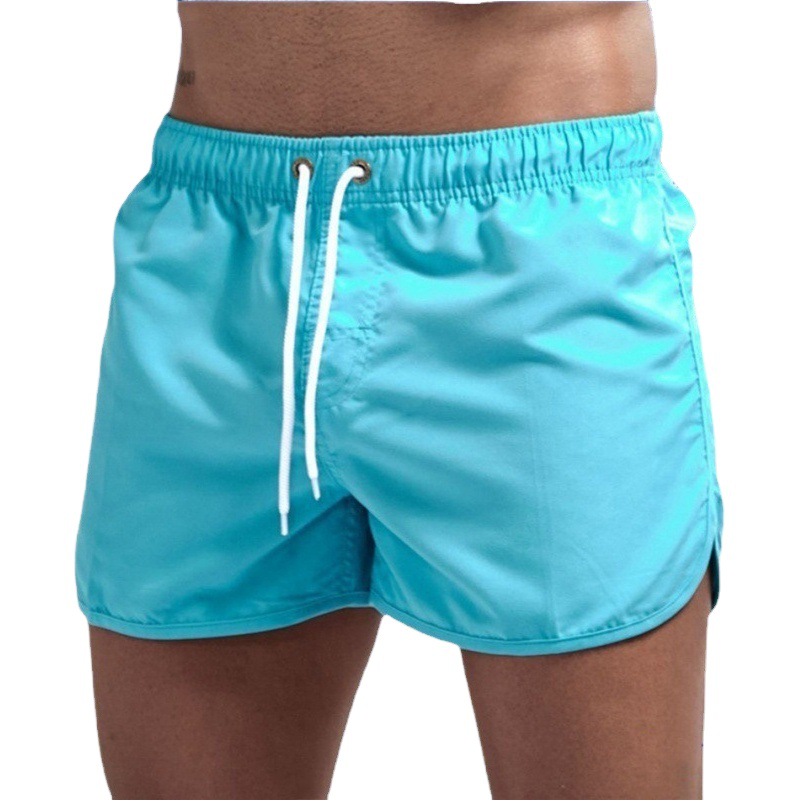 2025Temu Beach Pants Men's Cross-Border Beach Shorts Men's Large Size Three-Quarter Pants Summer Beach Surfing Shorts