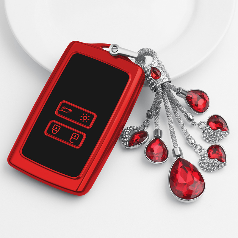 Aplicable a Dongfeng Reno Corea llave del coche caso coreao 2018 Reno coche de alta gama Shell hebilla