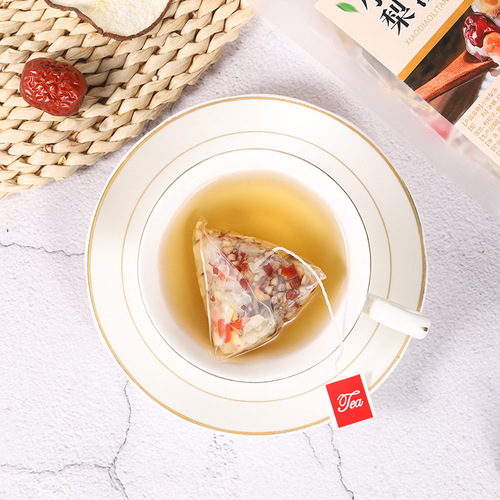 Yaozhiyuan Xiaodiao Pear Soup 300g available in triangular package Tremella and Snow Pear Soup Tea Longan and Wolfberry Brewing