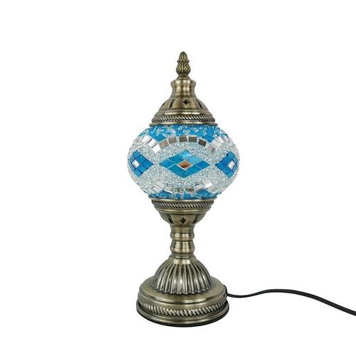 Handmade DIY Turkish Mosaic Glass Lamp Kit Parent-child Children Couple Interactive Gift Bedside Table Lamp