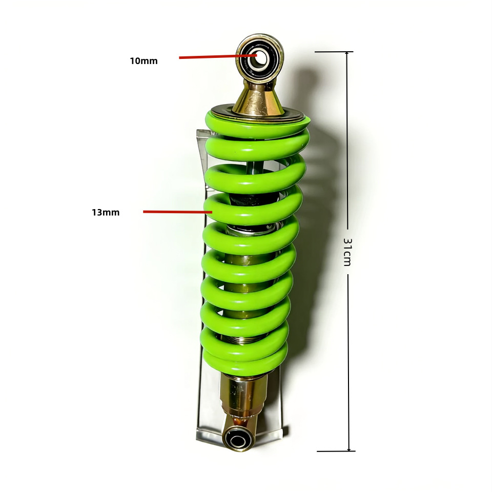 Off-Road Motorcycle Rear Shock Absorber Suitable for Mountain Bikes and Rally Cars, Universal Single Shock Absorber, Adjustable