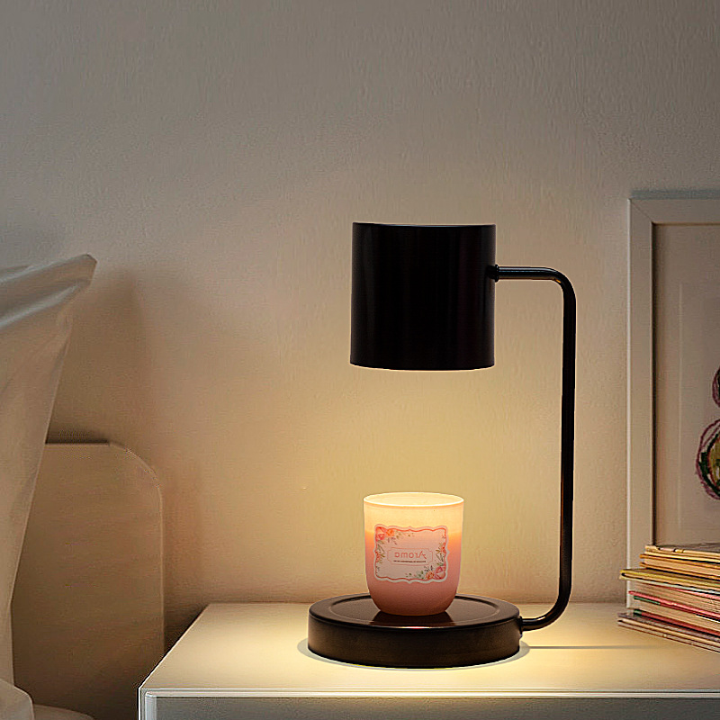 Aromaterapia lámpara de cera sin fuego fragancia dormitorio mesita de noche escritorio tienda de luz de lujo decorativo lámpara de mesa decoración lámpara de la vela regalo