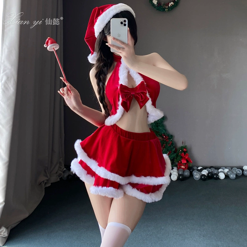 Xianyi Эротическое белье Рождественская одежда Чистая униформа соблазняет страсть