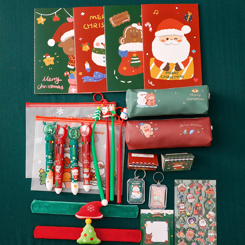 クリスマスサプライズ文房具セット子供クリスマスセット小学生学習文房具奨励プレゼント|undefined