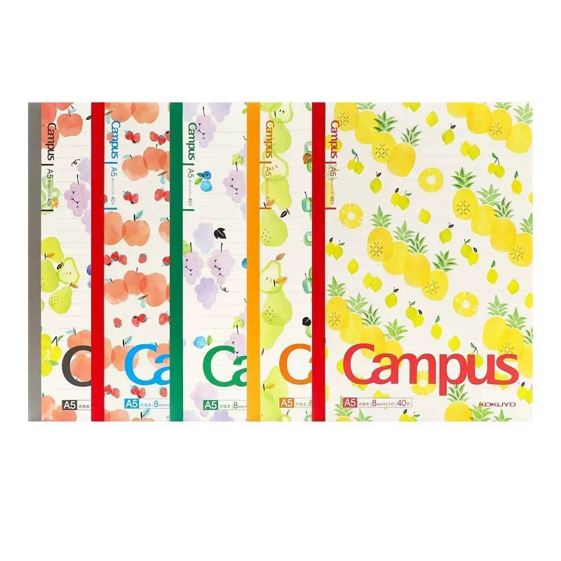 Notebook (Kokuyo) Campus Wireless Binding, A5/B5 assorted covers, 30–40 pages