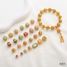 18K����ɫ��̩�{���{�����鴮�����diy�ֹ�����朴�����