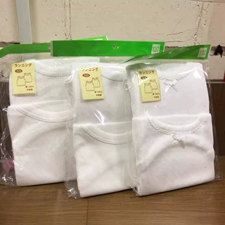 松优西松屋吸汗透气四季网眼镂空童白色棉弹力童背心打底衫薄款