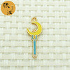 Magic wand, metal accessory with accessories, cartoon pendant, bracelet, cat, handmade