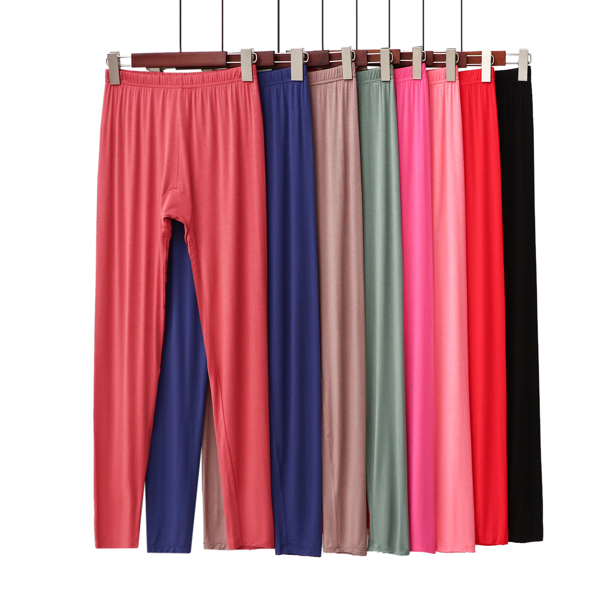 봄과 가을 모달 레깅스 여성용 하이 웨이스트 플러스 사이즈 홈 웜 팬츠 착용 지방 mm200 kg 얇은 가을 바지 겨울