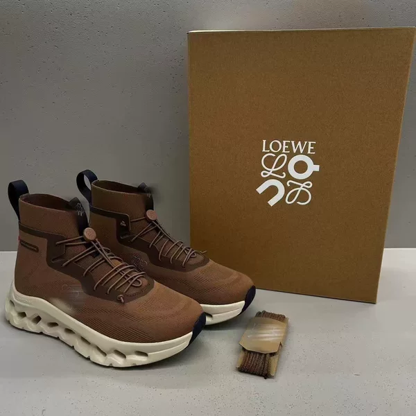 OnCross-border Cloudtilt High Luo Yiwei co-branded high-top running shoes for men and women, outdoor shock-absorbing sports casual shoes