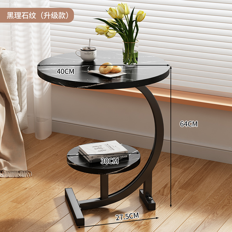 J-더블 레이어-블랙 스톤-블랙 랙