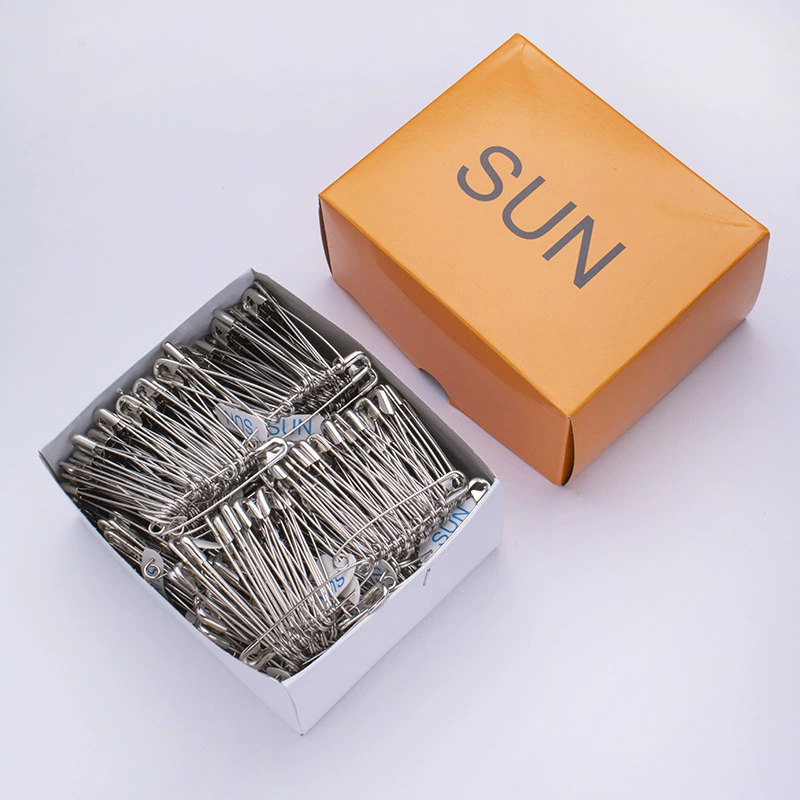 Поставка шнур из стальной проволоки SUN несколько спецификаций высокопрочная антикоррозийная гальваническая страховка пряжка толстая безопасная булавка