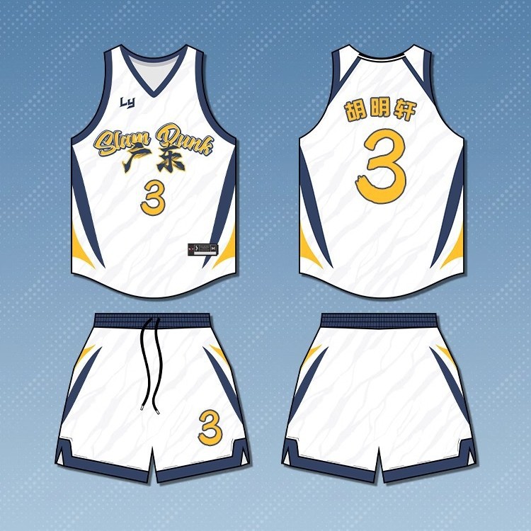 New Basketball Uniform Suit Men's Customized Game Team Uniform College Student Quick-Drying American Basketball Uniform Full Body Digital Printing