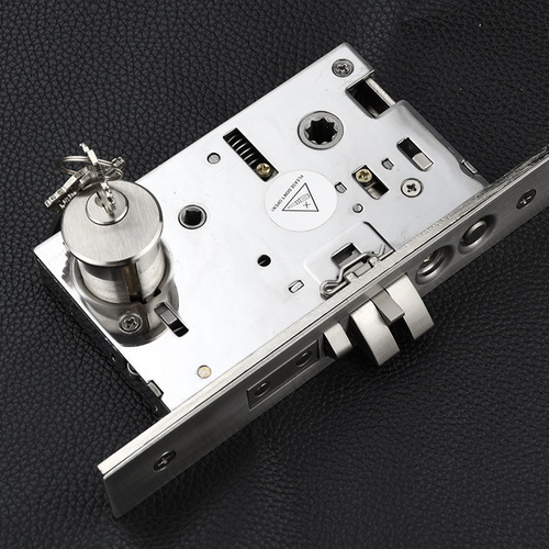 US Standard 87 Hole Distance Copper Tongue Luxury Big Lock Body Lelang Wholesale Strengthen Anti-lock Function Anti-theft Door Lock Accessories 