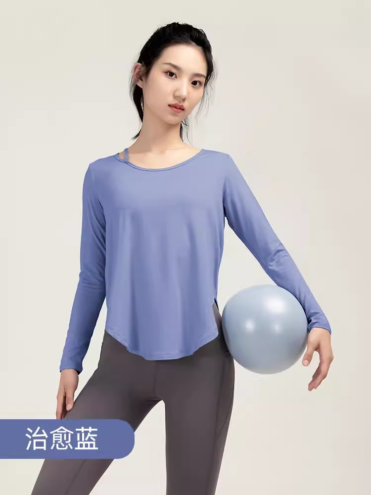 힐링 블루 탑