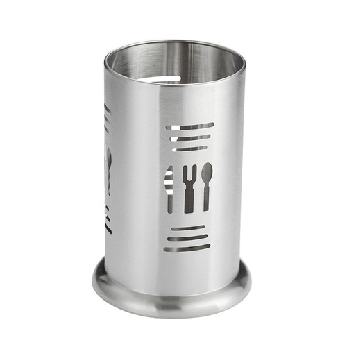 Korean stainless steel chopstick tube tableware cage chopstick tube chopstick basket chopstick cage barbecue shop scissor clip storage box soup spoon tube