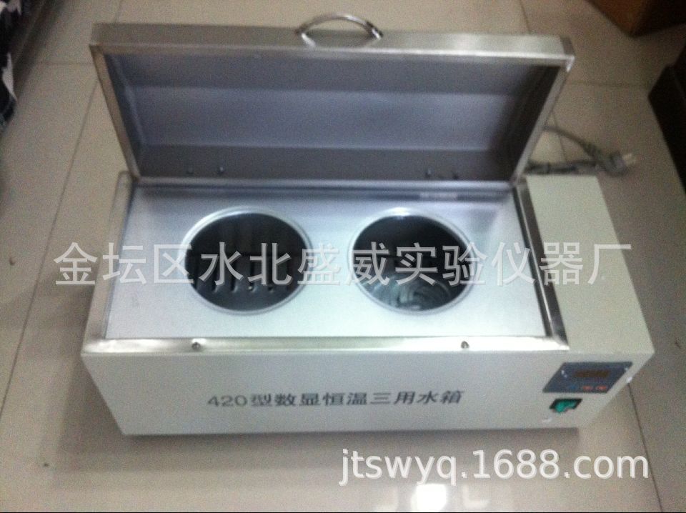 HH-W420数显三用恒温水箱加热管 数显恒温水浴箱 水箱 三用水箱