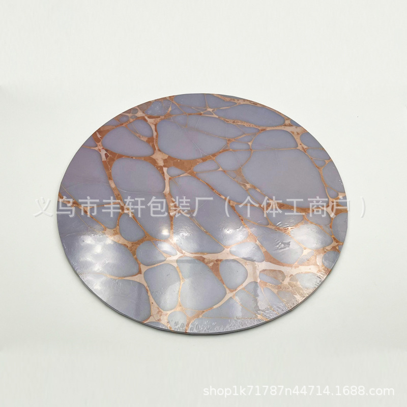 Paquete de pastel MDF cartón de pastel caja de pastel base de placa de densidad pastel almohadilla base de pastel de madera