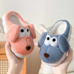 冬季兒童棉拖鞋男女童居家用軟底防滑親子毛毛棉拖鞋外穿廠家批發