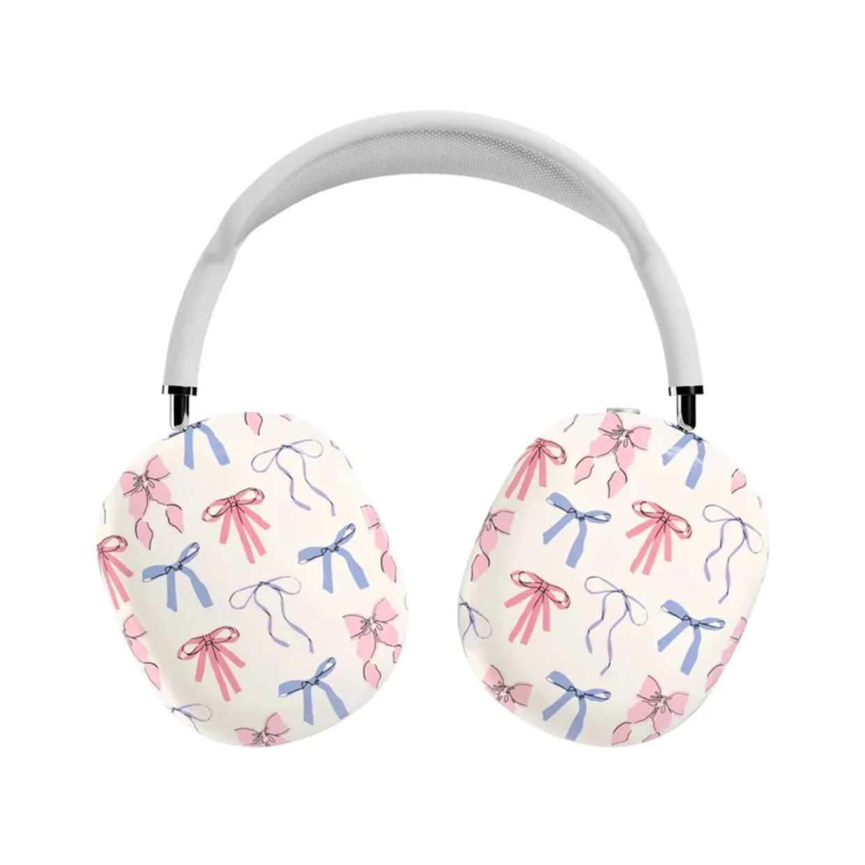 Estuche para auriculares con bowknot de moda para estuche de película brillante Apple AirPods Max /Max 2