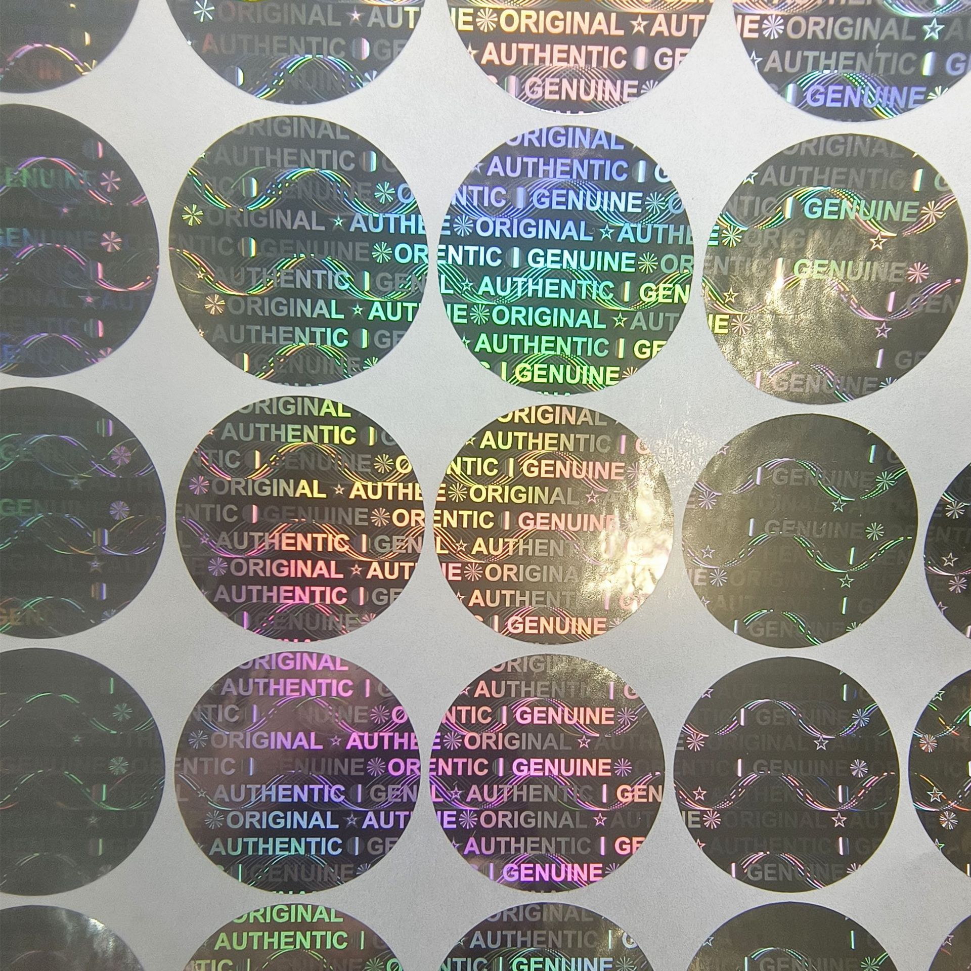 Manufacturer direct anti-counterfeit label QR code anti-counterfeit label anti-counterfeit tag laser laser anti-counterfeit label