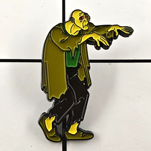 Scooby-Doo Green Zombie Enamel Badge Classic Zombie Villain Metal Brooch Halloween Theme Funny Decoration