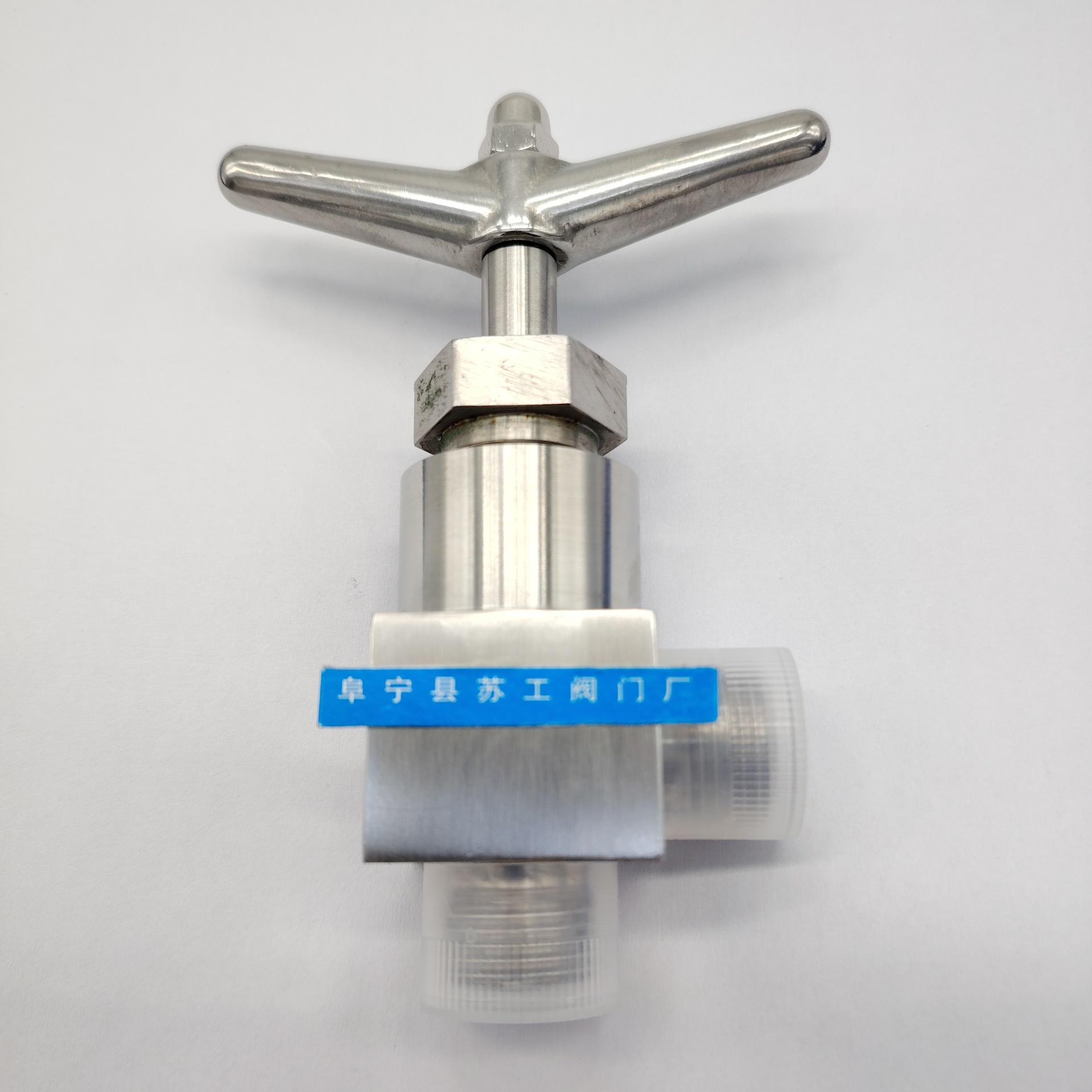 Y5708.2 手动截止阀J24W-320P G3/4外螺纹角式截止阀ZMBS-1211-10