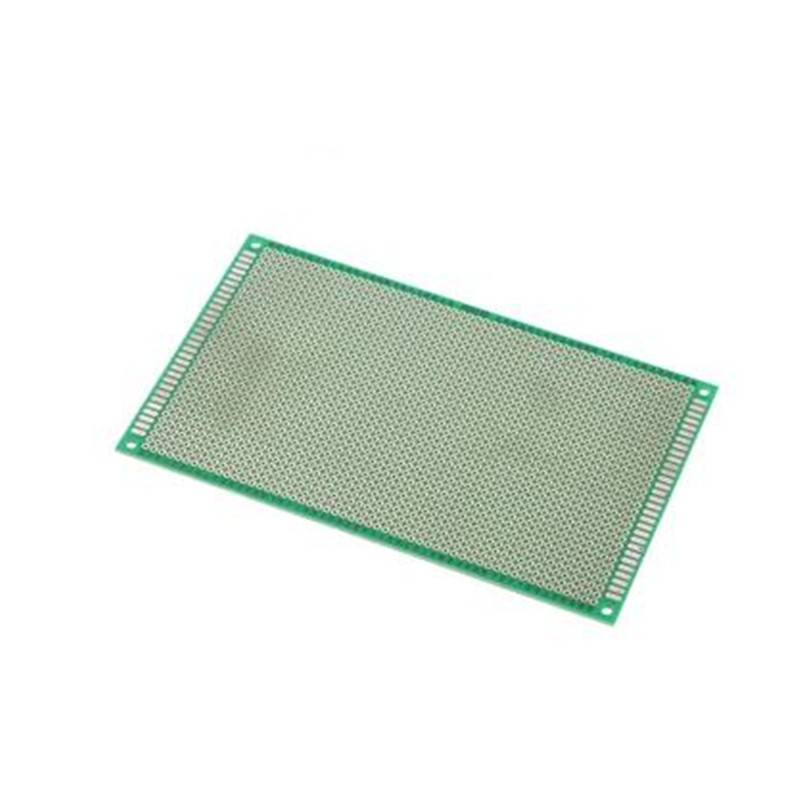 9*15单面镀锡板 厚度1.6优质玻纤板 绿色喷锡万用板  XD