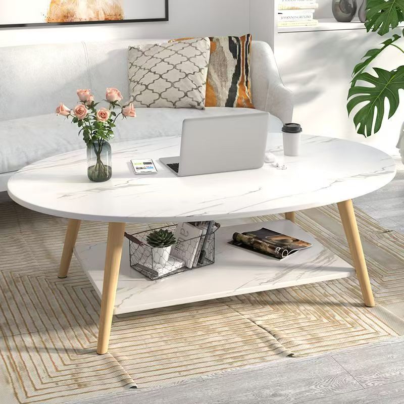 Coffee Table Living Room Home Simple Modern Small Apartment Tea Table Simple Bedroom Rental House Creative Multi-Functional Small Table