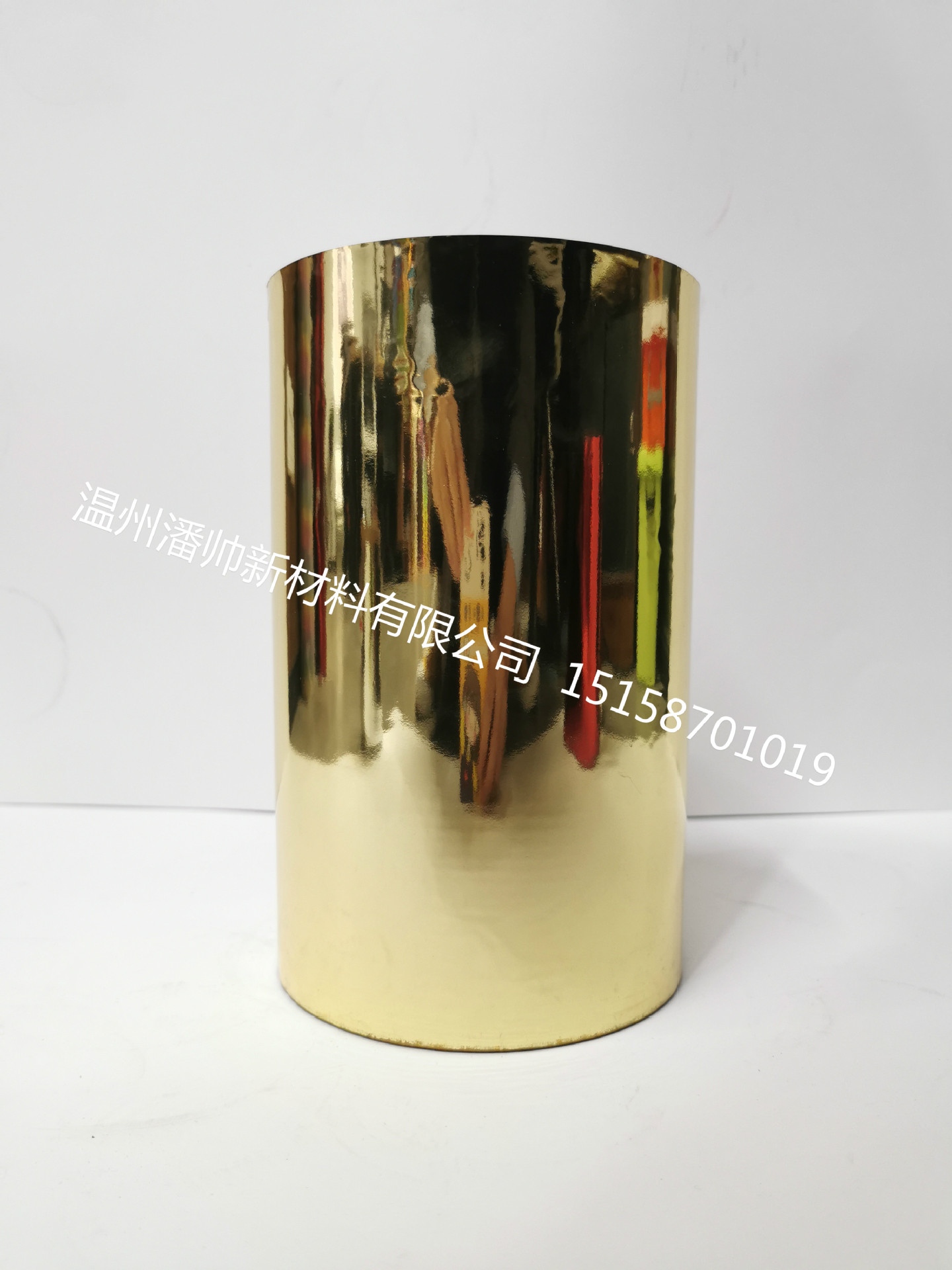 供应耐高温金色镀铝膜  淋膜纸杯纸盘复合膜