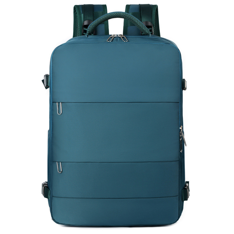 Bolsa de hombro de color sólido de gran capacidad tipo caja colgante varilla de tracción independiente bolsa de viaje para mujeres mochila ocio multifuncional