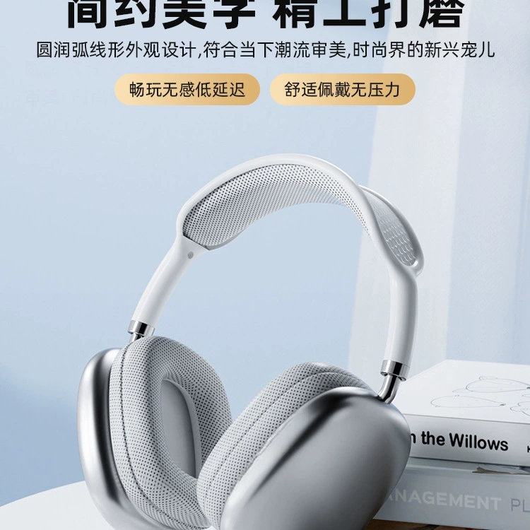 Bluetooth-гарнитура накладная, для занятий по английскому, прослушивания музыки, серфинга в интернете, чёткая прямая трансляция, шумоподавление, качественная, для студентов