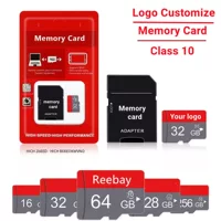 MicroSD memory card (Tom Ford) — high‑speed Class 10/U3, capacities 128 MB–1 TB, with SD adapter