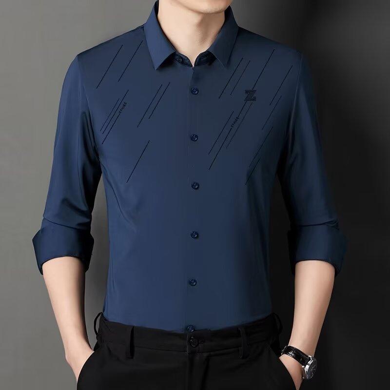 2026 Autumn and Winter Long-Sleeved Shirt Japanese Style Hong Kong Style Ins Loose Shirt Men's Summer Trendy Versatile Casual Jacket