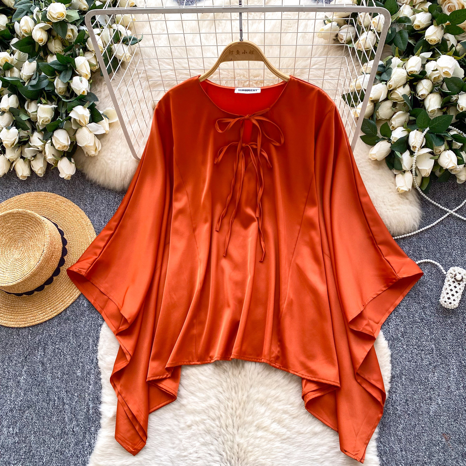 Lässiger Damen-Strickcardigan mit V-Ausschnitt, lockerem Schnitt und unregelmäßigem Muster – ein hochwertiges Oberteil für Pendler._voghion.com