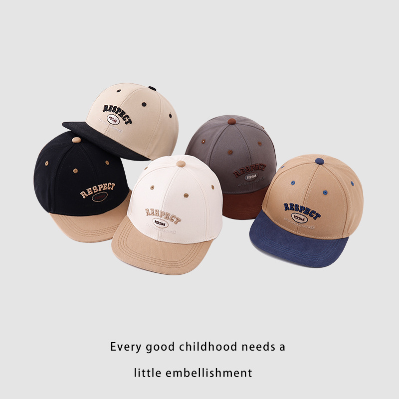 6-24 Meses sombrero para bebés primavera y otoño delgado lindo sombrero de lengua de pato primavera sombrero de béisbol para niños pequeños sombrero de protección solar coreano