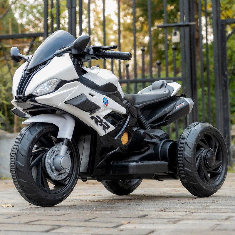 Gxiangma, motocicleta eléctrica para niños, triciclo eléctrico recargable para niños y niñas, vehículo eléctrico de control remoto para personas