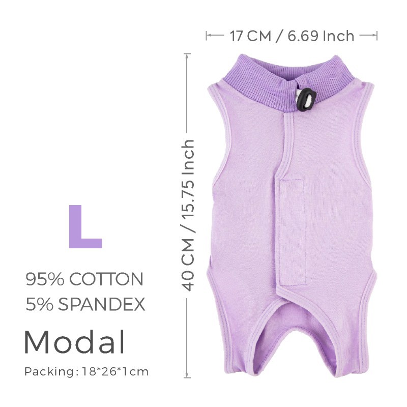 [보라색] L사이즈 추천 4-7kg