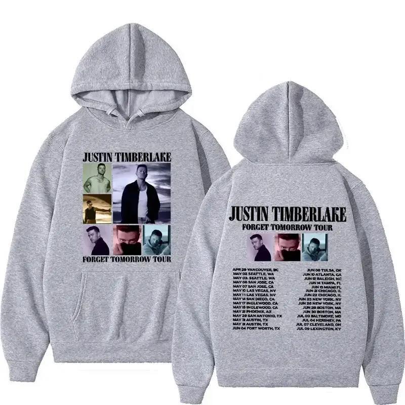 Justin Timberlake Hoodie Forget Tomorrow World Tour Graphic