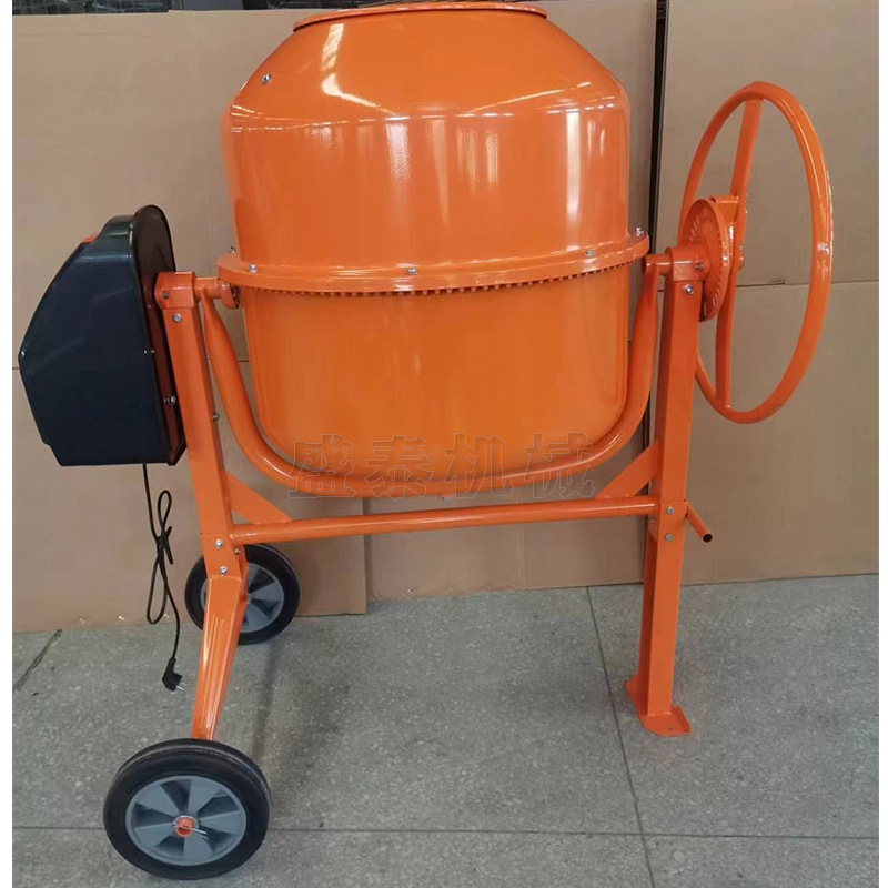 饲料砂浆搅拌机 小型电动搅拌机 汽油160L搅拌机鼓筒型电动搅拌机