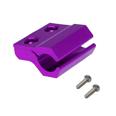 wire clamp pipe fixing – Motorcycle Safety Supplies - purple-crf-front-clamp