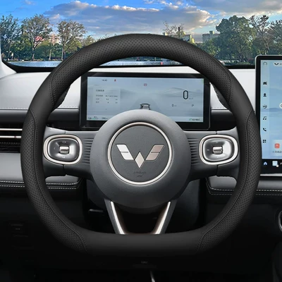 Starlight 560 Starlight 730 Steering Wheel, Steering wheel cover - starlight-exclusive-pure-black-wuling-starlight-730