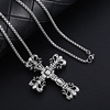 Classic sweater, pendant hip-hop style stainless steel, necklace suitable for men and women, European style