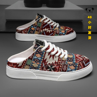 M 91617 Men's Slip On Canvas Shoes ����Ь