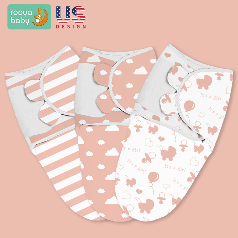 Set de 3 piezas Pink Star Stripe Cloud